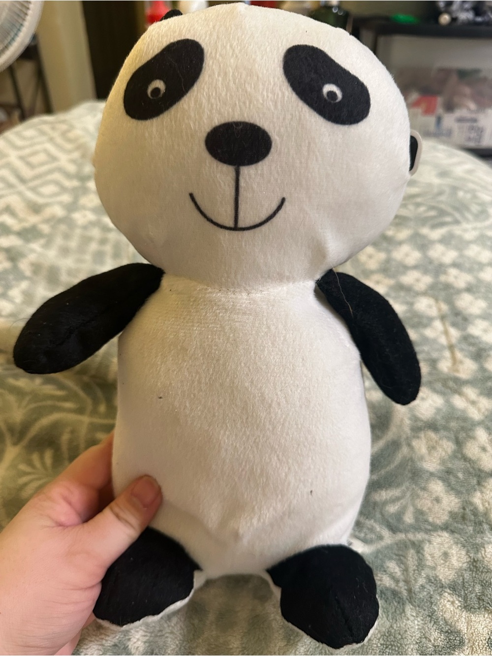 Classic Plush Panda Stuffed Animal - Black & White